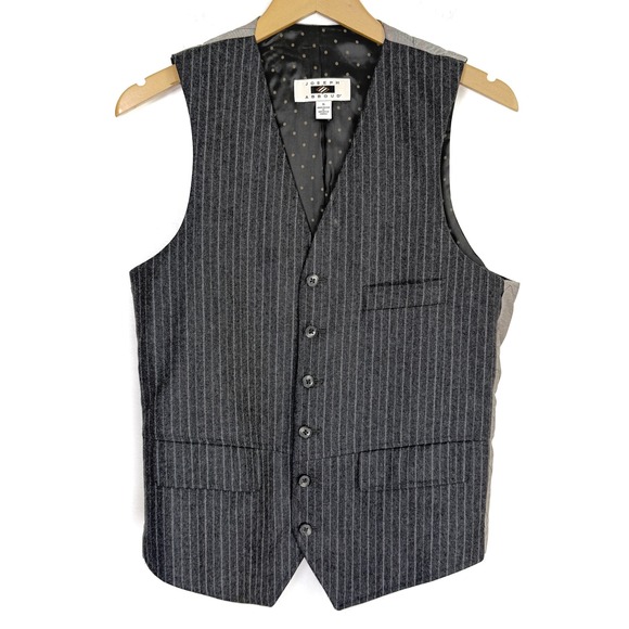 Joseph Abboud Other - Custom Joseph Abboud Charcoal Pinstripe Vest Limited Edition‎ Signed